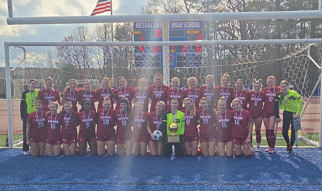 Congratulations to the Bangor Rams Girls soccer team, 2025 Class A State Champions!