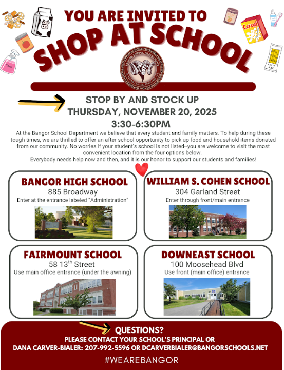 Shop at School Event