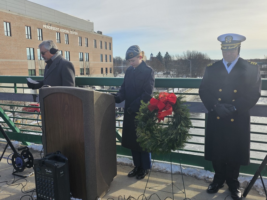 On the 84th anniversary of the attack on Pearl Harbor, we extend our heartfelt gratitude to the Bangor High School JROTC for their commitment to holding the Pearl Harbor Memorial Ceremony. Special recognition was given to Willard Carleton Orr, PFC, U.S. Army Air Forces, a Bangor native who lost his life on that fateful day in 1941. We also thank the BHS Band for their solemn tribute, performing the National Anthem, the Navy Hymn, and Taps. Your dedication and respect for those who served are truly commendable.