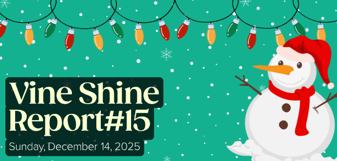 Vine Shine Report #15