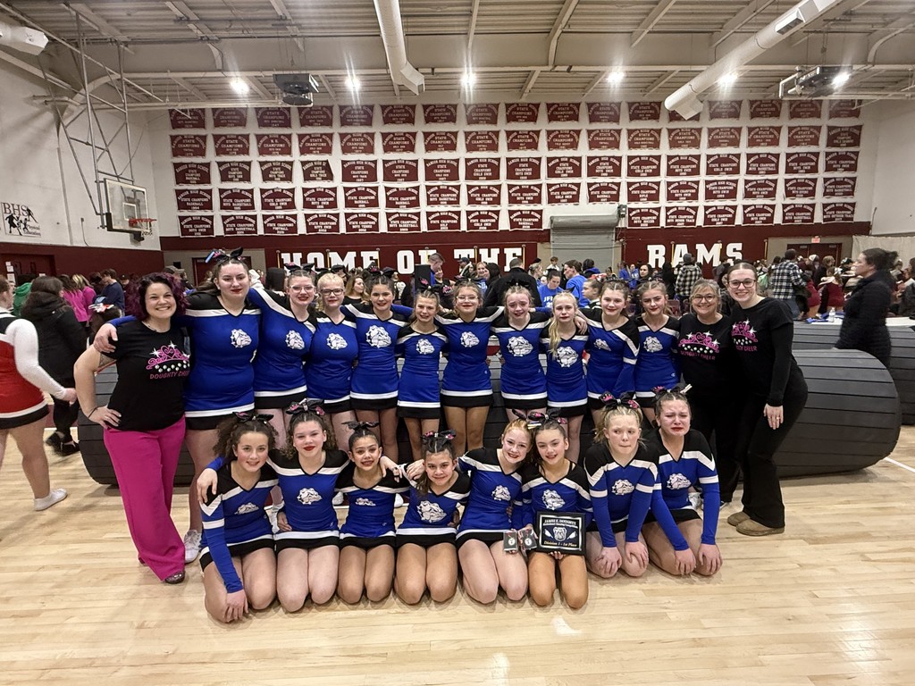 Huge congratulations to the JFDS cheerleaders for their incredible victory at the JFDS Cheering Invitational in the Large School Division 1 on January 30. Also, a big shoutout to the Cohen Eagles for their impressive performance and securing second place! Your hard work and dedication have truly paid off, and we couldn’t be prouder of both teams! #WeAreBangor