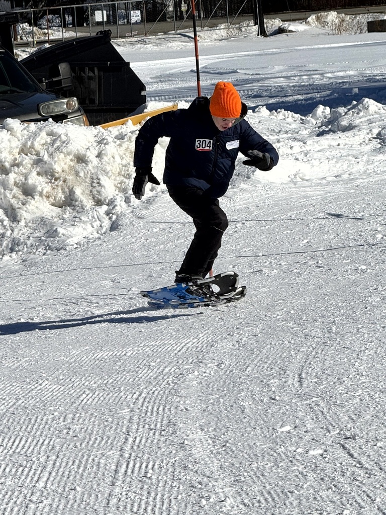 This morning Bangor students participated in the Winter Special Olympics at Hermon Mountain. Students participated in snowshoe races and skiing.  Thank you to Hermon Mountain for hosting this amazing event and for keeping the lodge nice and warm! #WeAreBangor