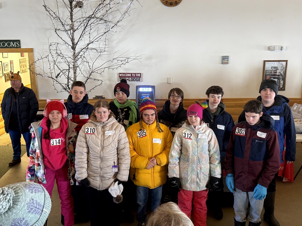 This morning Bangor students participated in the Winter Special Olympics at Hermon Mountain. Students participated in snowshoe races and skiing.  Thank you to Hermon Mountain for hosting this amazing event and for keeping the lodge nice and warm! #WeAreBangor