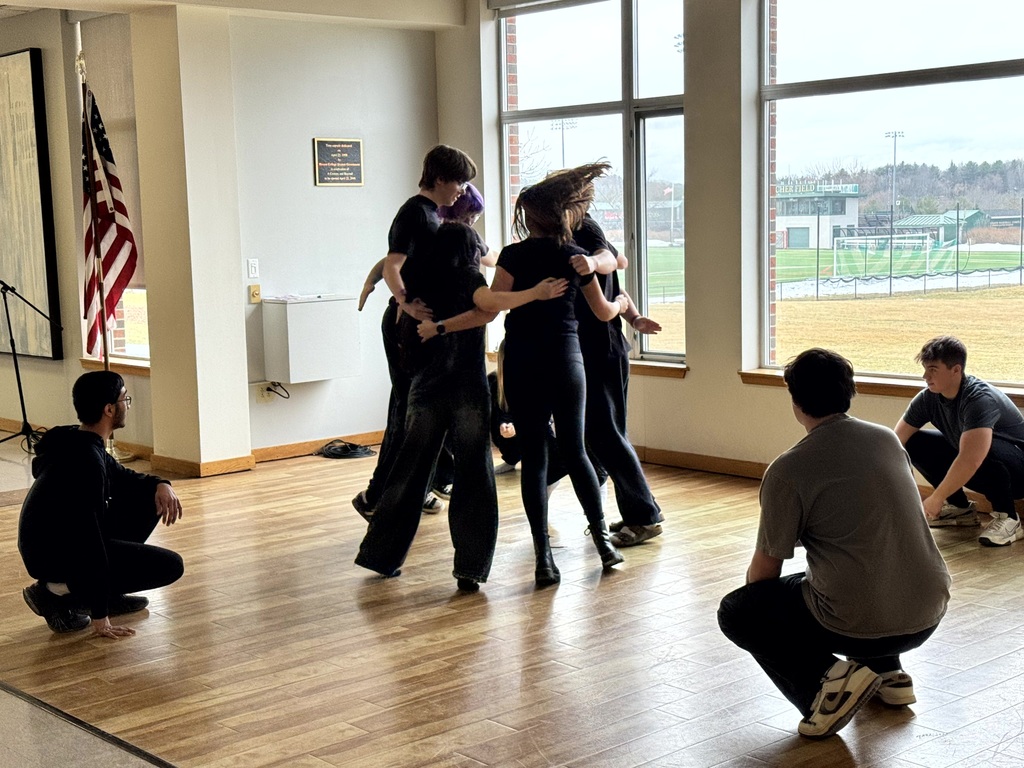 Students from Bangor High School participated in the Building Community Through the Arts Conference held at Husson this past Wednesday. Sophomores and juniors in Mrs. Martin's English classes at Bangor High School worked with dance artist Shana Bloomstein to create dance pieces connected to their literature studies. This conference brought together high school students from three area high schools to share dance and theater performances. It was an exciting and inspiring day for everyone involved!   #WeAreBangor