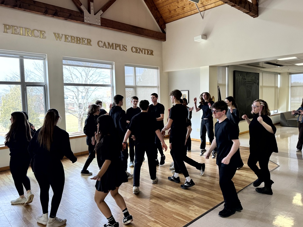 Students from Bangor High School participated in the Building Community Through the Arts Conference held at Husson this past Wednesday. Sophomores and juniors in Mrs. Martin's English classes at Bangor High School worked with dance artist Shana Bloomstein to create dance pieces connected to their literature studies. This conference brought together high school students from three area high schools to share dance and theater performances. It was an exciting and inspiring day for everyone involved!   #WeAreBangor