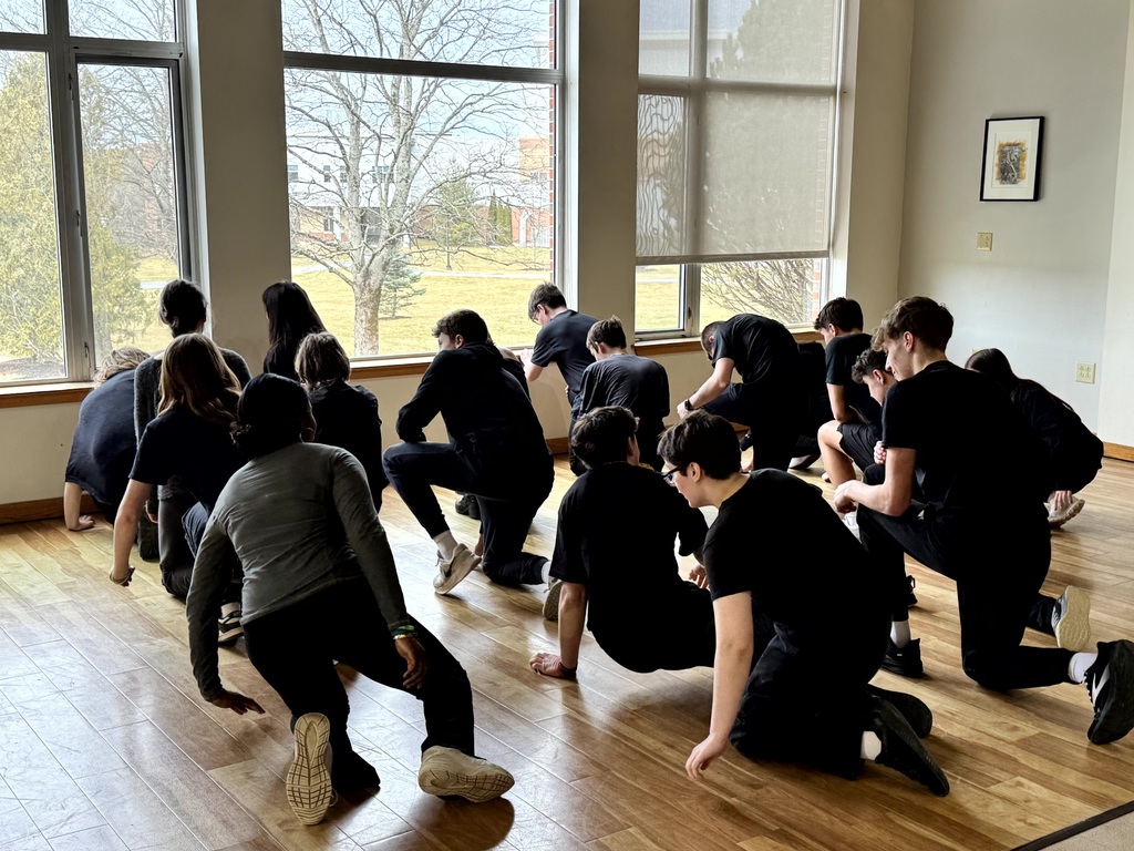 Students from Bangor High School participated in the Building Community Through the Arts Conference held at Husson this past Wednesday. Sophomores and juniors in Mrs. Martin's English classes at Bangor High School worked with dance artist Shana Bloomstein to create dance pieces connected to their literature studies. This conference brought together high school students from three area high schools to share dance and theater performances. It was an exciting and inspiring day for everyone involved!   #WeAreBangor