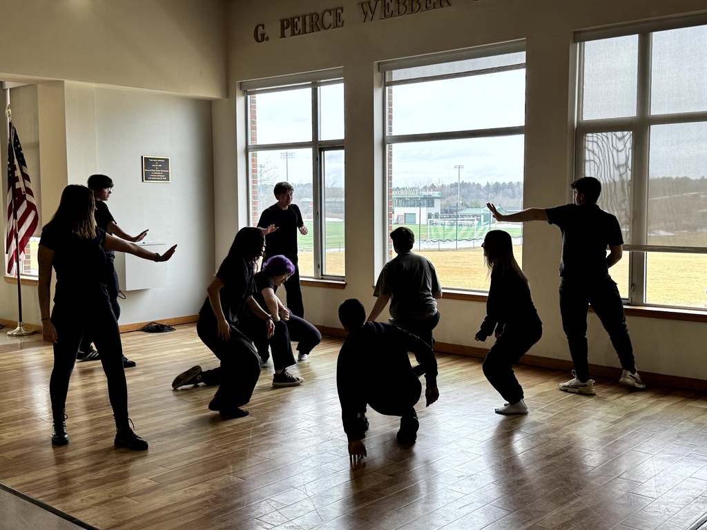 Students from Bangor High School participated in the Building Community Through the Arts Conference held at Husson this past Wednesday. Sophomores and juniors in Mrs. Martin's English classes at Bangor High School worked with dance artist Shana Bloomstein to create dance pieces connected to their literature studies. This conference brought together high school students from three area high schools to share dance and theater performances. It was an exciting and inspiring day for everyone involved!   #WeAreBangor