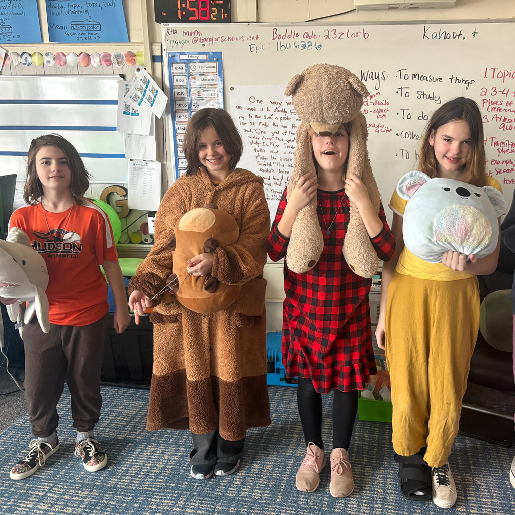 Fairmount’s Falcon Council organized a fun and cozy 3rd Quarter Celebration on Friday, April 3, with a PJ and Stuffie Day! Students enjoyed coming to school in their pajamas and bringing along their favorite stuffed animals, creating a joyful atmosphere throughout the building. Stuffies were issued a visitor’s bag in the form of a PAW necklace for students to wear and keep as a reminder of their outstanding SOARing behavior. Events like these highlight the power of community and give students something to feel proud of and excited about. A big thank you to Falcon Council for planning such a memorable celebration!