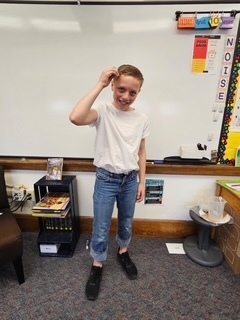 To celebrate Mary Snow turning 100, students and staff dressed in decades today!