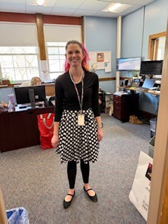 To celebrate Mary Snow turning 100, students and staff dressed in decades today!