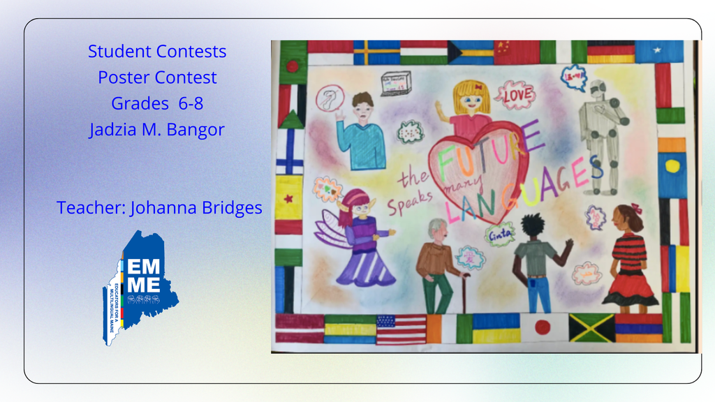 2026 EMME Student Artwork Contest  “The Future Speaks Many Languages”  Winners