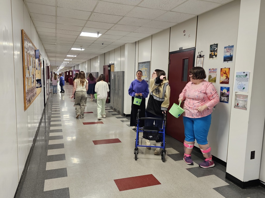 Today after school, the Best Buddies Pairs hosted an egg hunt at Bangor High School! Students searched high and low for candy treasures—behind doors, on top of lockers, on window sills, and through the hallways. #WeAreBangor