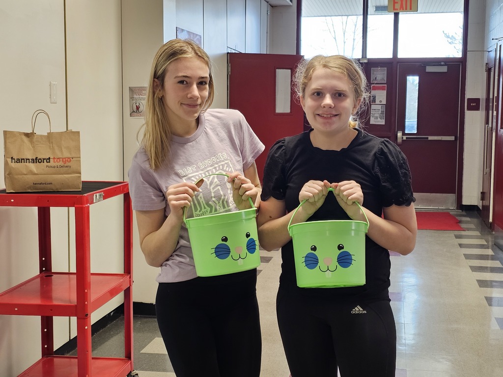 Today after school, the Best Buddies Pairs hosted an egg hunt at Bangor High School! Students searched high and low for candy treasures—behind doors, on top of lockers, on window sills, and through the hallways. #WeAreBangor
