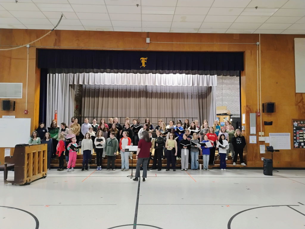 The combined JFDS & WSCS chorus went on tour and performed for the students at Fairmount and Mary Snow Schools. A huge shoutout to our talented singers and dedicated staff for sharing their music and spreading so much joy! #WeAreBangor