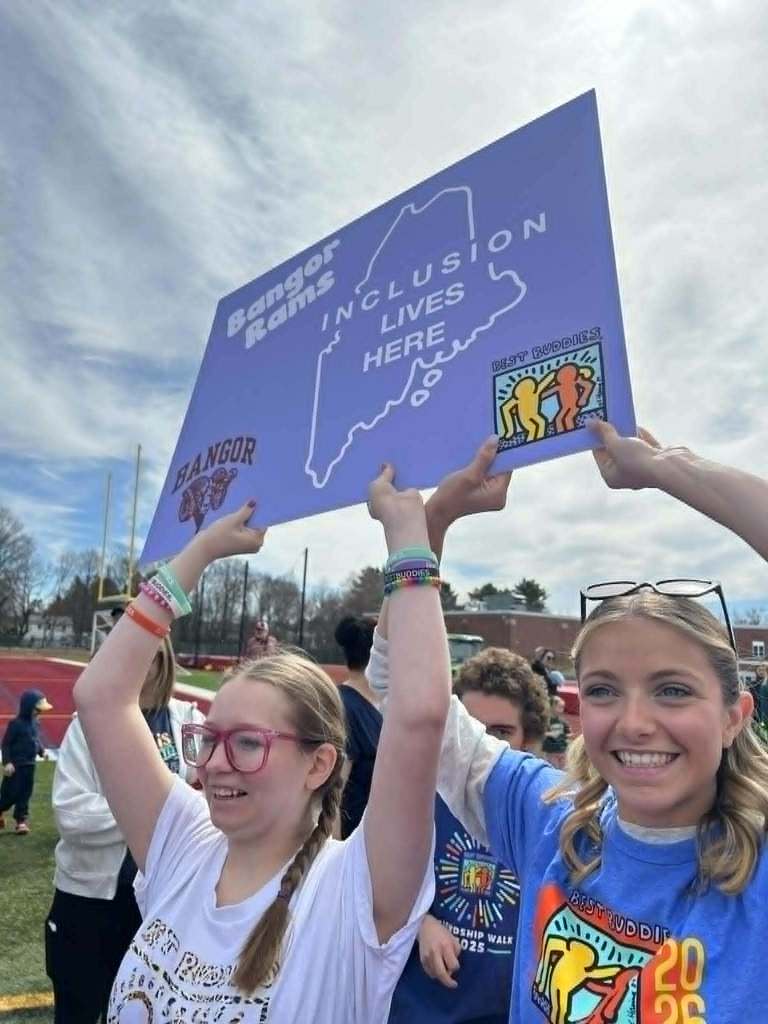 The Bangor Best Buddies chapter hosted the Best Buddies Friendship Walk 2026 at Cameron Stadium this past weekend.  Thank you to everyone who walked, cheered, volunteered, donated, and supported our students and for helping make inclusion feel real, visible, and powerful. 💛  #WeAreBangor