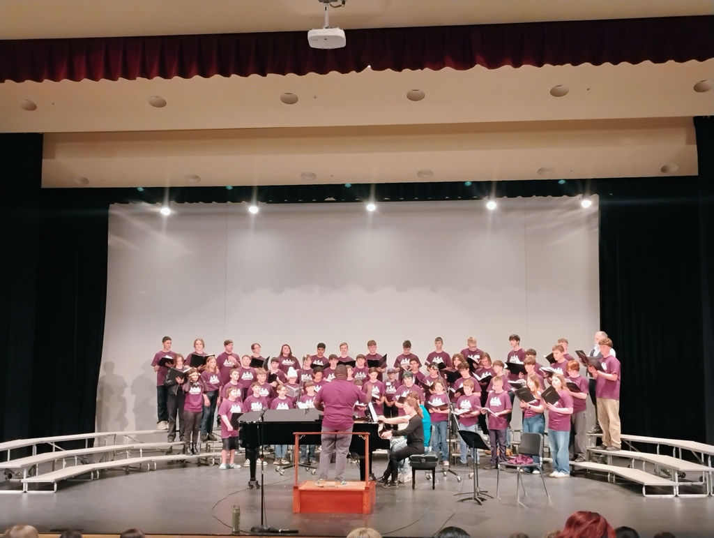 Students from Cohen and Doughty attended the American Choral Directors Association (ACDA) State Choral Festival on Saturday, May 9th at Mt. Ararat Middle School in Topsham, Maine.  Students worked on preparing music before the festival and then came together to perform in 3 separate groups that were tailored towards their voice and grade levels. Students performed in either the Acadia gr. 4-6 Soprano/Alto group, Cadillac gr. 6-9 Cambiata/Tenor/Bass group or the Katahdin Group gr. 7-9 Soprano/Alto group. #WeAreBangor