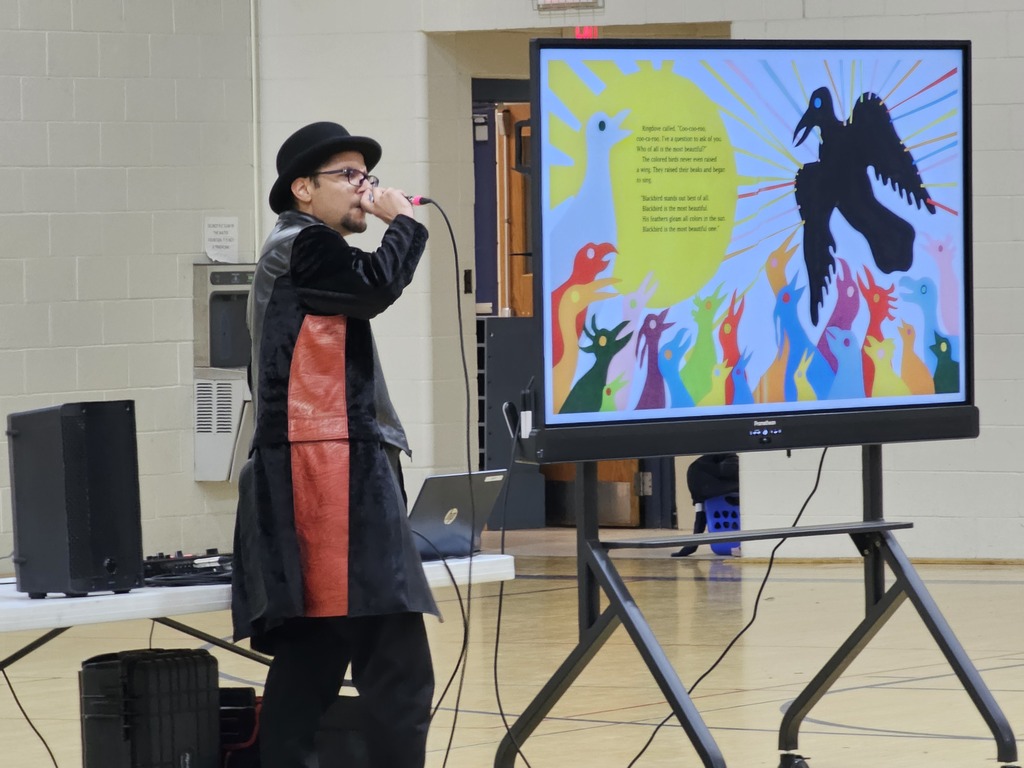 On Wednesday, Doughty students participated in a multicultural day featuring presentations from all over the world. Students traveled to different countries (classrooms) to learn about diverse cultures. Throughout the morning groups visited places like Nigeria, Uzbekistan, Bulgaria, Spain, China, and Lebanon. These presentations were run by people in the Bangor-area community, including multilingual students and teachers from Bangor High School, members of Chispa, the Bangor Chinese School, the Maine Multicultural Center, the University of Maine, and Blackbird Beats from the Children’s Museum and Theater of Maine.