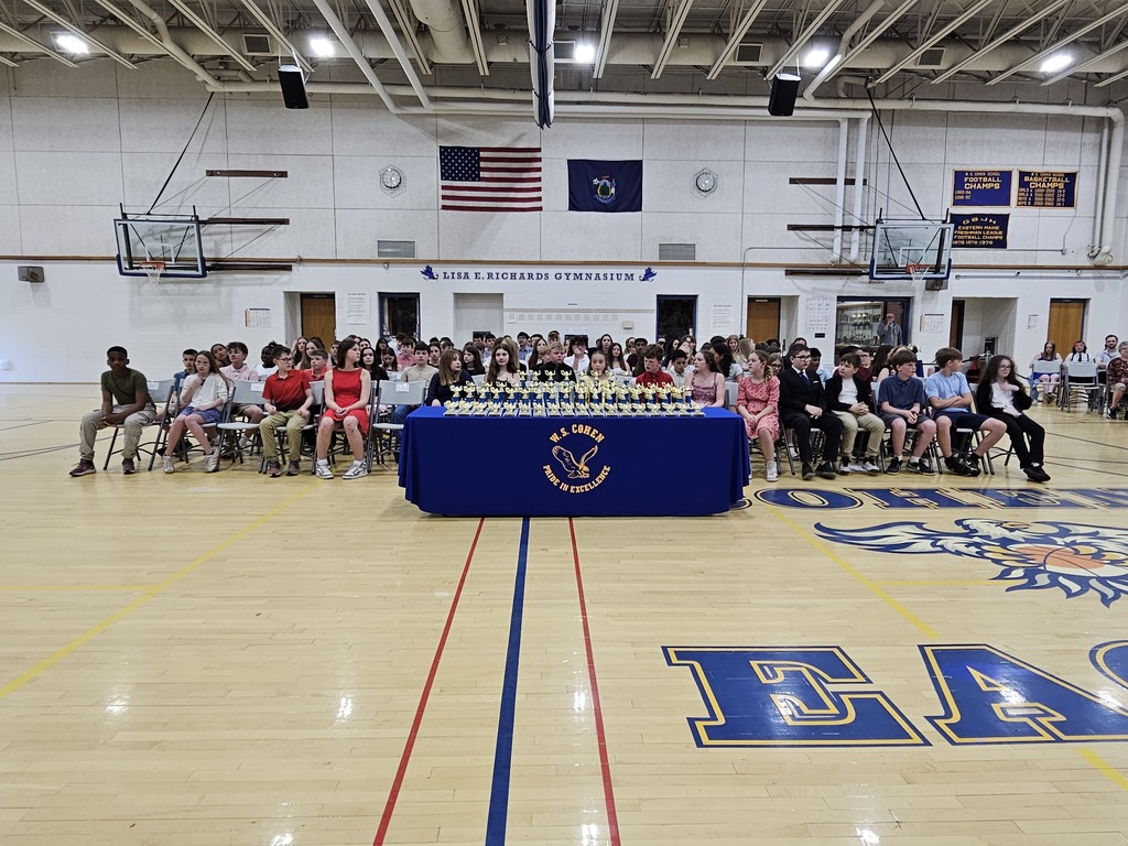 Congratulations to all of the William S. Cohen students who were recognized at the Academic Awards Ceremony earlier this week!  We are so proud of your hard work and dedication. Your effort and commitment to doing your best truly paid off. #WeAreBangor