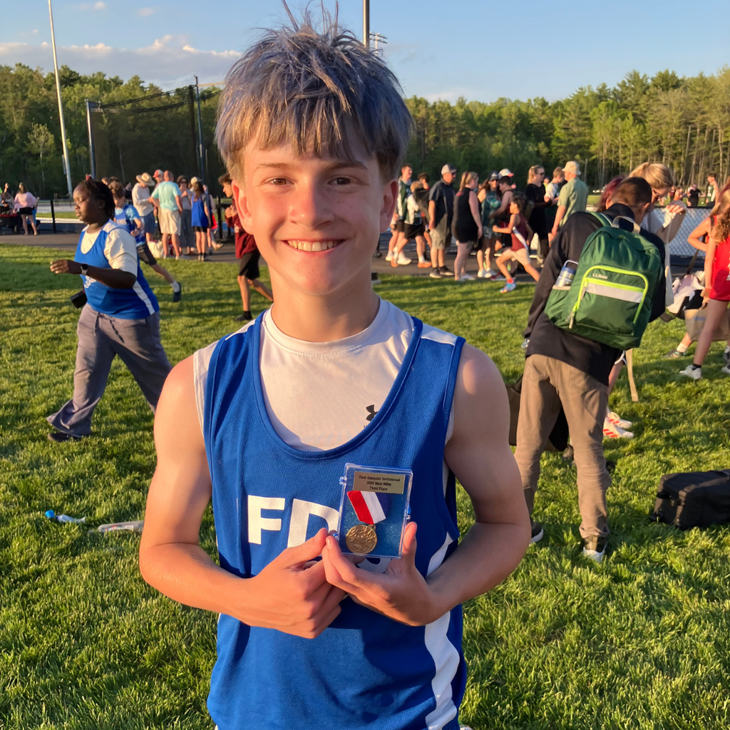 Bangor students at the Almquist Track Meet