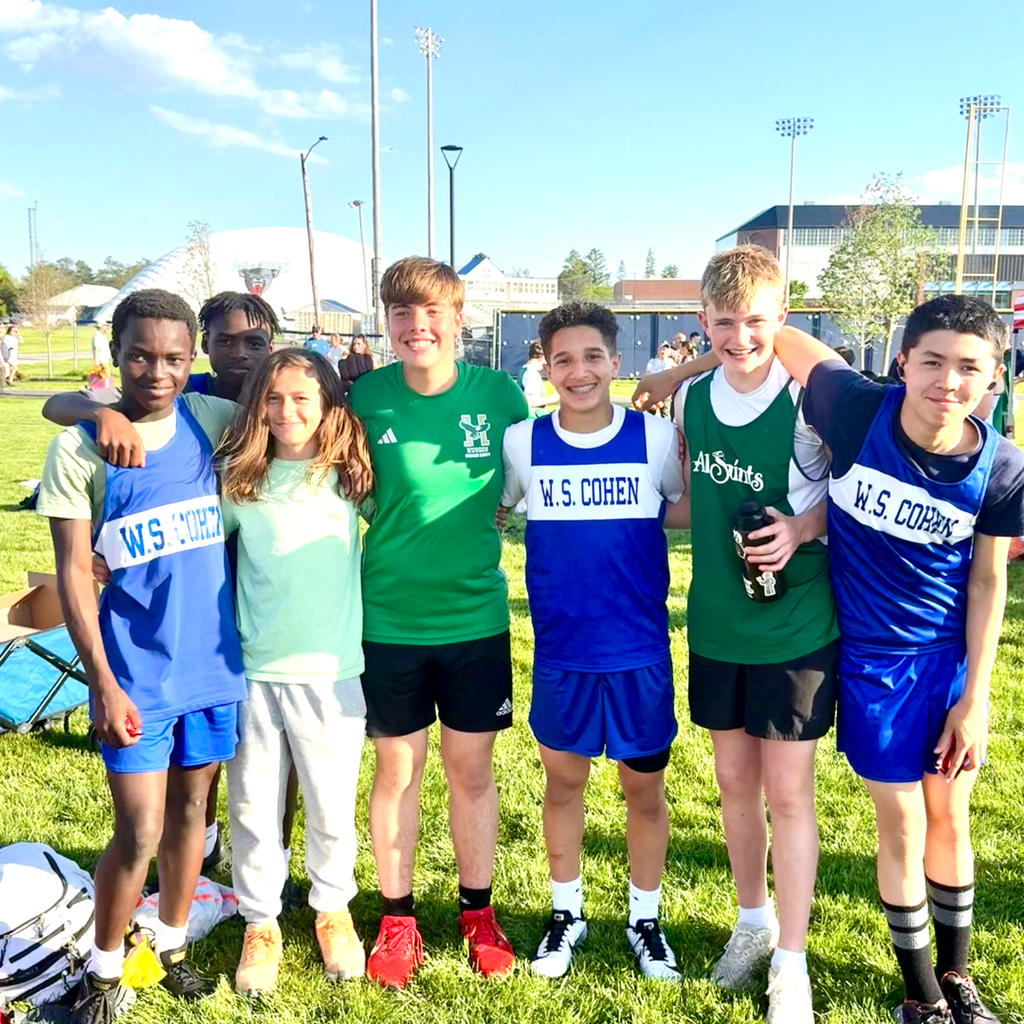 Bangor students at the Almquist Track Meet