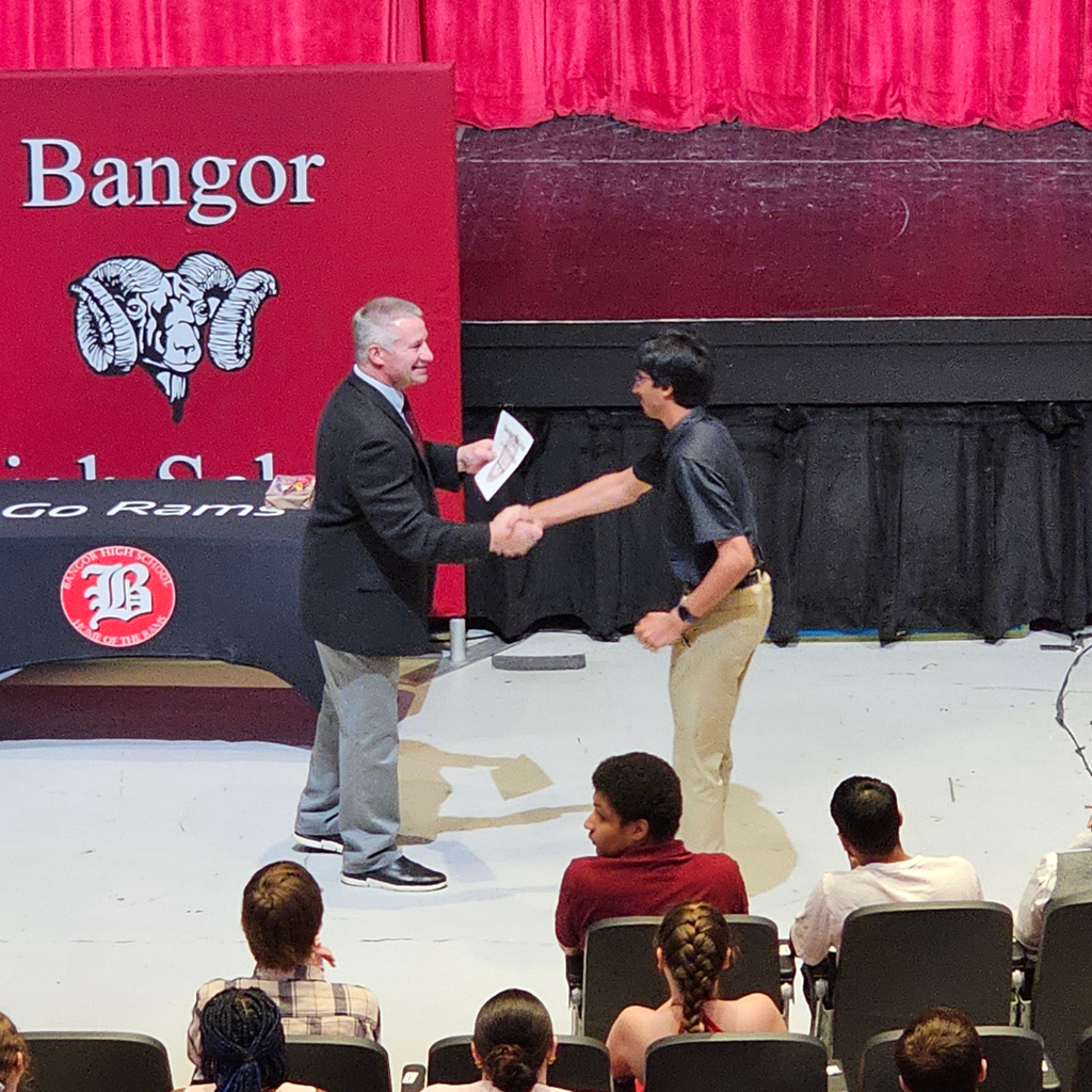 Congratulations to all of the Bangor High School students who were recognized at the Academic Awards Ceremonies over the past week! We are so proud of your hard work and dedication. Your effort and commitment to doing your best truly paid off. #WeAreBangor