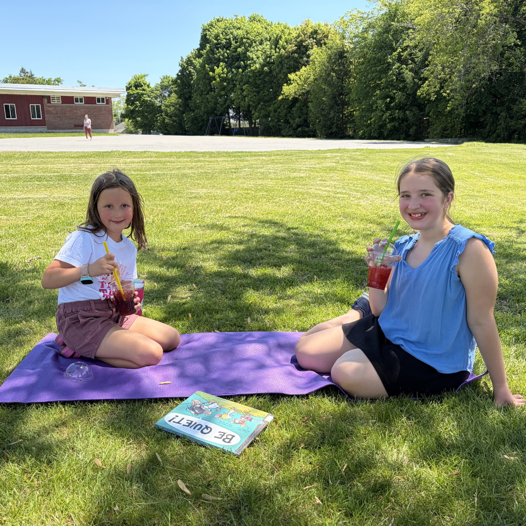 Books, buddies, and shaved ice, what could be better? Mrs. White’s 5th graders and Ms Morin’s 2nd graders spent the afternoon reading together, enjoying cool treats, and making memories on the Fairmount playground. It was a wonderful celebration of friendship, teamwork, and the joy of reading as another year winds down!