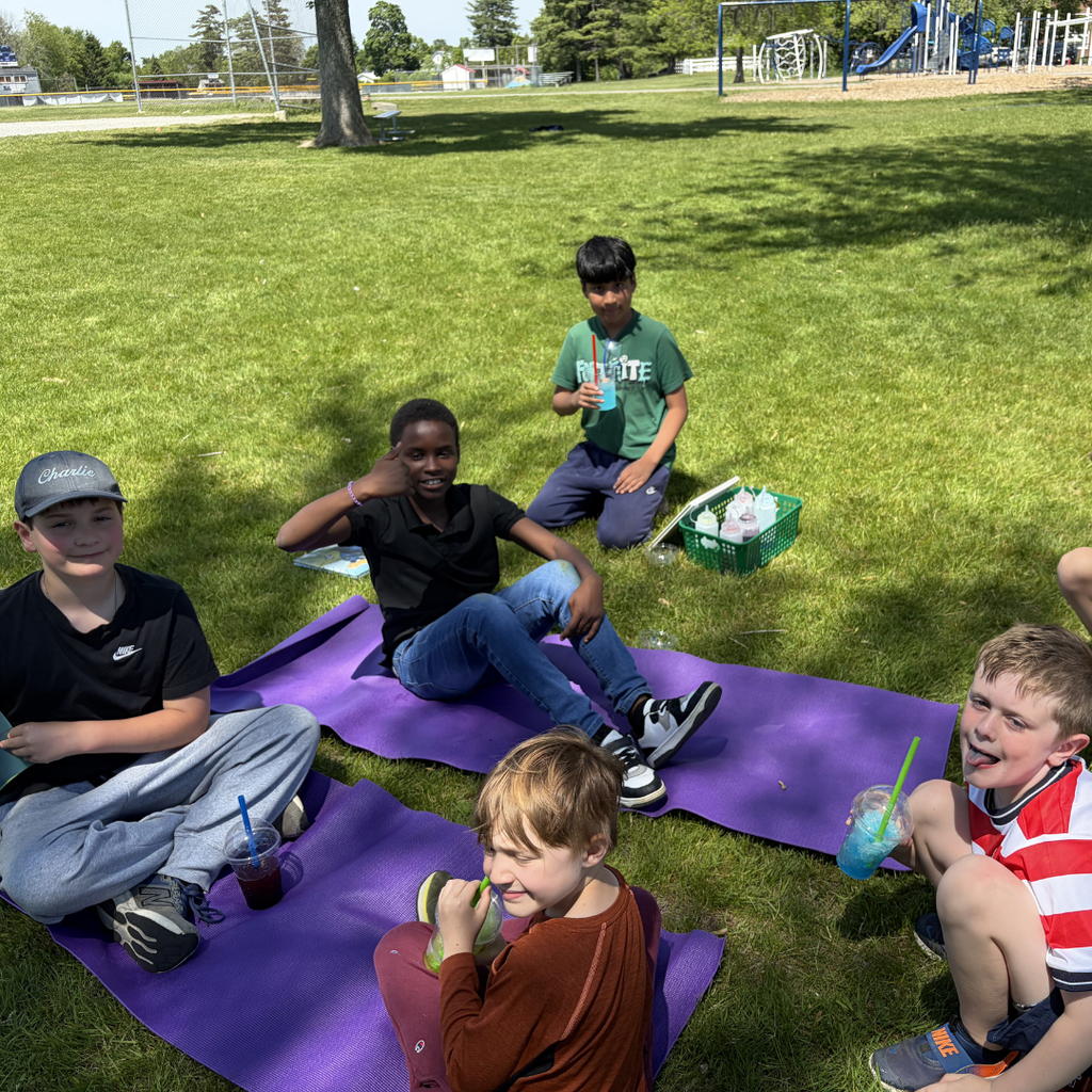 Books, buddies, and shaved ice, what could be better? Mrs. White’s 5th graders and Ms Morin’s 2nd graders spent the afternoon reading together, enjoying cool treats, and making memories on the Fairmount playground. It was a wonderful celebration of friendship, teamwork, and the joy of reading as another year winds down!