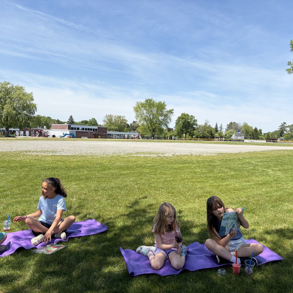 Books, buddies, and shaved ice, what could be better? Mrs. White’s 5th graders and Ms Morin’s 2nd graders spent the afternoon reading together, enjoying cool treats, and making memories on the Fairmount playground. It was a wonderful celebration of friendship, teamwork, and the joy of reading as another year winds down!