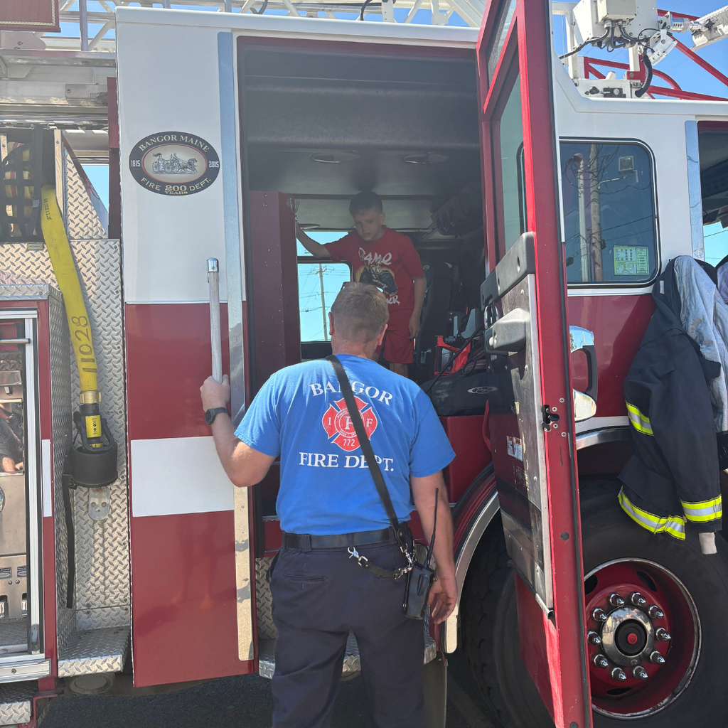 Bangor Regional Program Hosts Exciting Touch-a-Truck Event