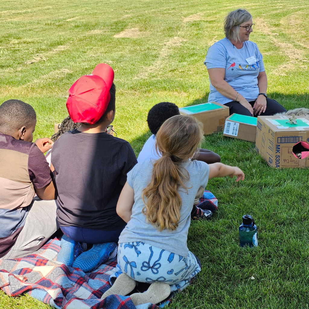 We were thrilled to welcome Melissa Gallagher from Maine Audubon to our Summer Multilingual Classroom! Melissa brought the wonders of Maine’s wildlife to our students, teaching them about the amazing mammals that share our forests, fields, and backyards. Students explored animal tracks and worked together to identify Maine mammals, all while building language skills and confidence through hands-on learning with fun, interactive games! Thank you, Melissa and Maine Audubon, for inspiring our students to connect with nature and become thoughtful stewards of Maine’s beautiful wildlife!