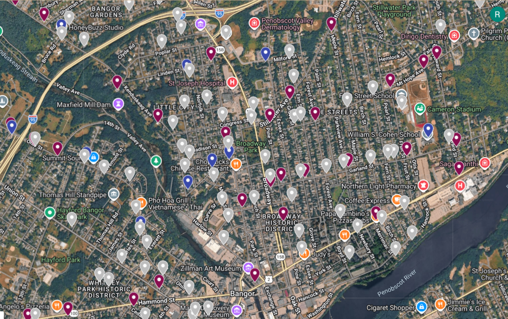 Bus Route Pick-up Locations