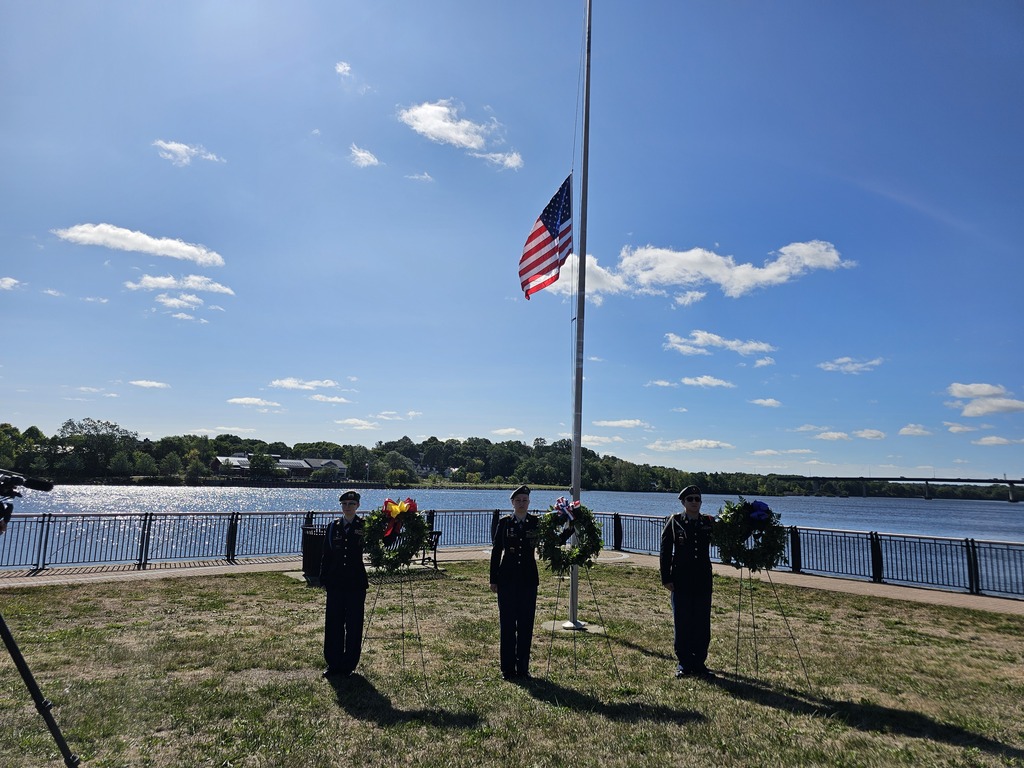 Thank you to the Bangor High School JROTC Ram Batallion, who hosted a 25th Anniversary 9/11 Memorial Ceremony at the Bangor Waterfront. We extend our heartfelt thanks to the Bangor JROTC for leading such a meaningful and respectful tribute. Their dedication, professionalism, and commitment to honoring the lives lost on September 11, 2001, as well as the courage of first responders, service members, and everyday heroes, made today’s ceremony truly moving. We are incredibly proud of our JROTC cadets and grateful to everyone who gathered in remembrance. We will never forget. #WeAreBangor