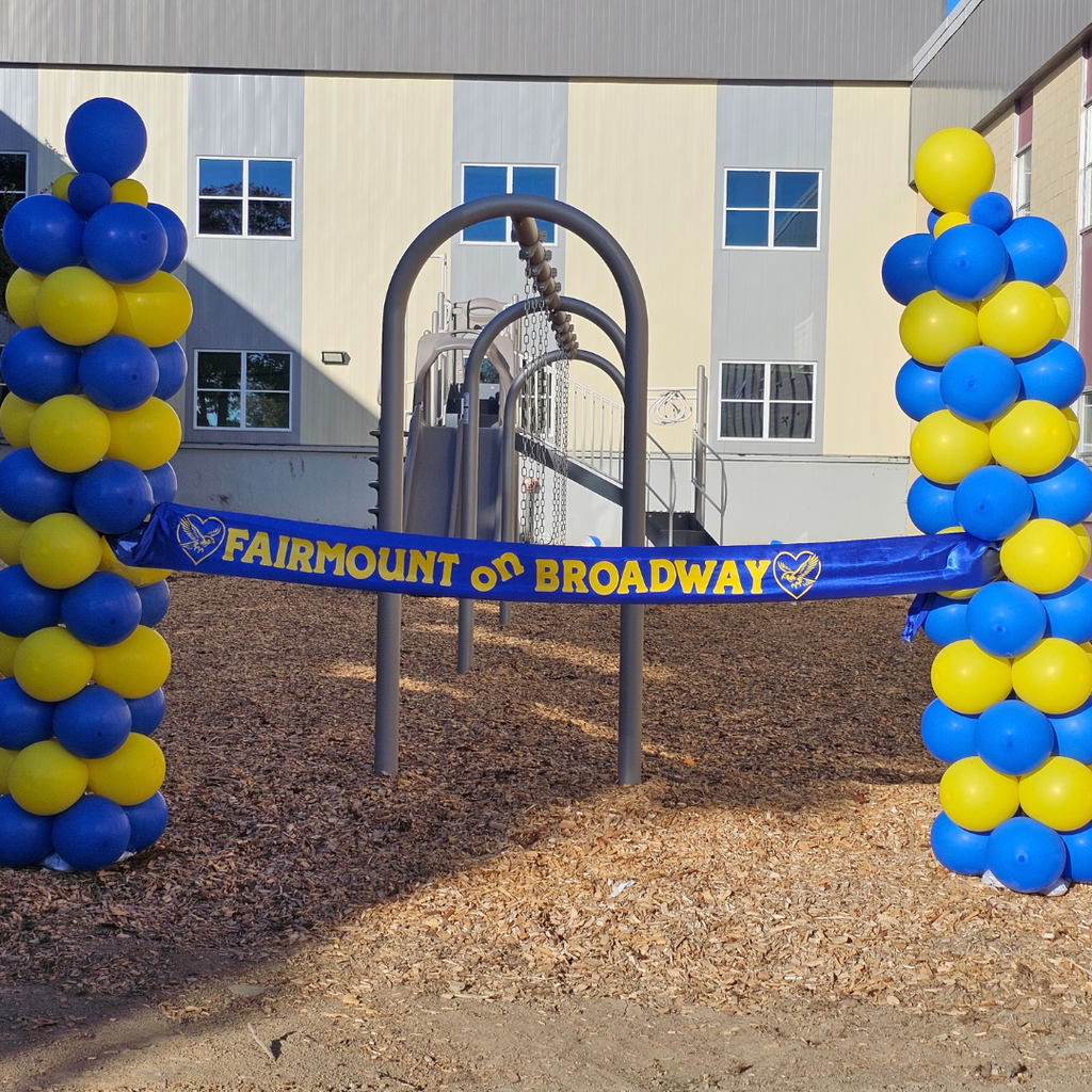Thank you to everyone who joined us for the Fairmount Playground Ribbon Cutting and PEAK Night!   It was wonderful to see so many families, students, staff, and community members come together to celebrate this exciting addition to our school. Our students are absolutely loving the new playground, and their smiles and excitement made the evening even more special.  Families also enjoyed participating in the literacy scavenger hunt, where students earned tokens to choose a book from our book vending machine.  Thank you for helping make this event a memorable success. Together, we continue to create opportunities for our students to learn, grow, and thrive!  #WeAreBangor