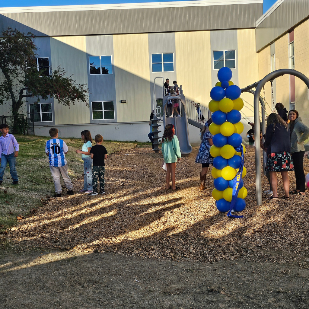 Thank you to everyone who joined us for the Fairmount Playground Ribbon Cutting and PEAK Night!   It was wonderful to see so many families, students, staff, and community members come together to celebrate this exciting addition to our school. Our students are absolutely loving the new playground, and their smiles and excitement made the evening even more special.  Families also enjoyed participating in the literacy scavenger hunt, where students earned tokens to choose a book from our book vending machine.  Thank you for helping make this event a memorable success. Together, we continue to create opportunities for our students to learn, grow, and thrive!  #WeAreBangor