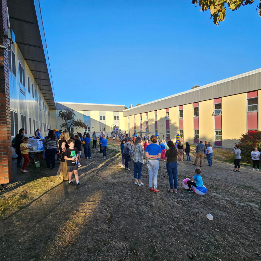 Thank you to everyone who joined us for the Fairmount Playground Ribbon Cutting and PEAK Night!   It was wonderful to see so many families, students, staff, and community members come together to celebrate this exciting addition to our school. Our students are absolutely loving the new playground, and their smiles and excitement made the evening even more special.  Families also enjoyed participating in the literacy scavenger hunt, where students earned tokens to choose a book from our book vending machine.  Thank you for helping make this event a memorable success. Together, we continue to create opportunities for our students to learn, grow, and thrive!  #WeAreBangor
