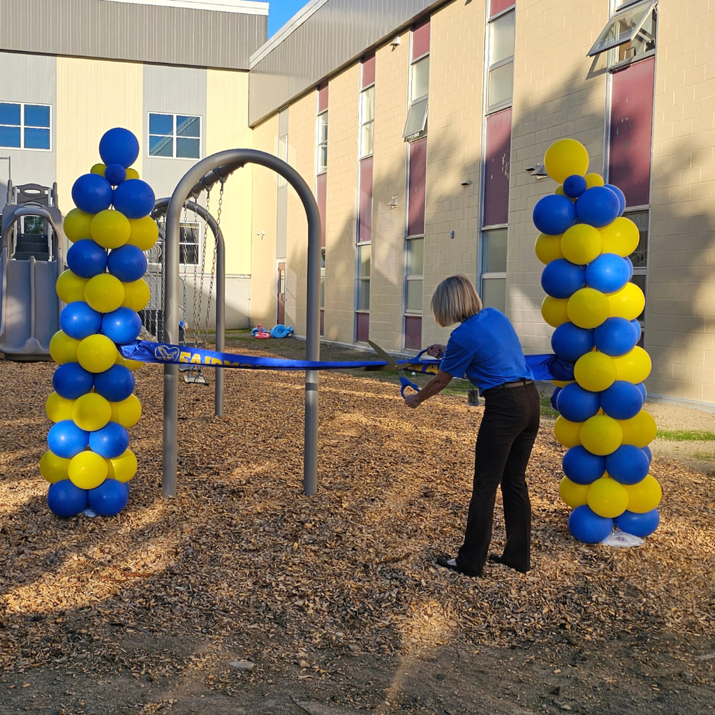 Thank you to everyone who joined us for the Fairmount Playground Ribbon Cutting and PEAK Night!   It was wonderful to see so many families, students, staff, and community members come together to celebrate this exciting addition to our school. Our students are absolutely loving the new playground, and their smiles and excitement made the evening even more special.  Families also enjoyed participating in the literacy scavenger hunt, where students earned tokens to choose a book from our book vending machine.  Thank you for helping make this event a memorable success. Together, we continue to create opportunities for our students to learn, grow, and thrive!  #WeAreBangor