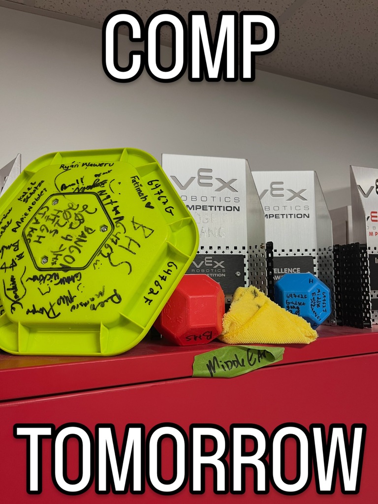 Good luck to the BHS Robotics Team this weekend! The Bangor High School Robotics Teams are gearing up for competition, and we couldn't be more proud of their hard work, innovation, and dedication. These students have spent countless hours designing, building, programming, and problem-solving to prepare for this tournament. Join us in wishing them the best of luck as they represent Bangor with skill, teamwork, and creativity. We're cheering you on every step of the way! #WeAreBangor #BHSProud #BangorHighSchool #Robotics #STEM