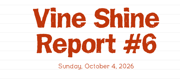 Vine Shine Report #6