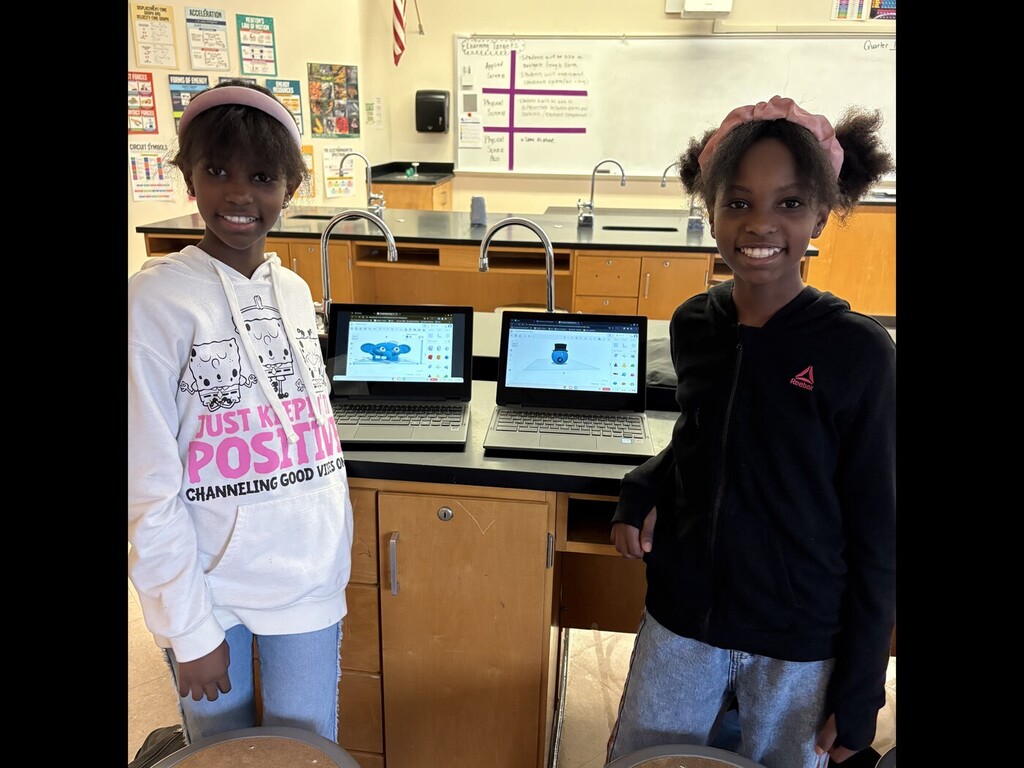 The 3D Printing Club, led by Ms. Sciarappa, was one of the clubs offered to students this month at Cohen. Students in the club have been working on a philanthropic school-based project for the past month. Students used the engineer and design process to generate a useful object they can give to one of their teachers. #WeAreBangor