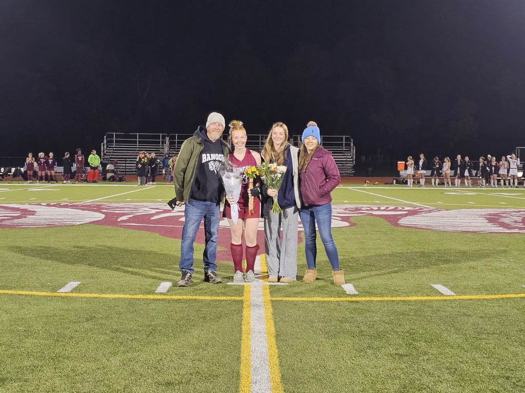 Tonight, we celebrate the seniors of the Bangor Rams Field Hockey Team and all they have meant to this season.  This year was about so much more than wins and losses. Athletes from three schools came together, many as strangers, and became teammates, friends, and family. Through early practices, tough games, long bus rides, and shared victories, they built bonds that will last long after the final whistle.  To our seniors: thank you for your leadership, resilience, and the example you set every day. You helped create a team culture built on trust, support, and belonging, showing what can happen when people come together with a common purpose.  Congratulations on an incredible season and on the friendships, memories, and legacy you've helped create. We are so proud of you and grateful for everything you've given to this program.  💙🏑 Once a Ram, always a Ram. Congratulations, seniors! #BangorRams #SeniorNight #RamPride #FieldHockey #WeAreBangor