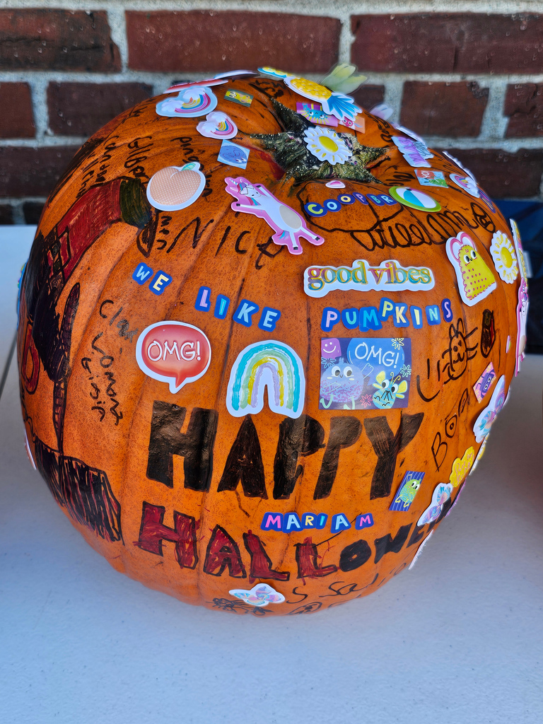 Happy National Pumpkin Day! Vine Street School students decorated pumpkins during their recent PBIS Reward Day. From funny faces to imaginative designs, our students showcased incredible school spirit and artistic talent! A special thank you to Mr. Moring and Mrs. Bean from JFDS for helping judge the contest and recognizing three outstanding pumpkins with 1st Place honors. #WeAreBangor