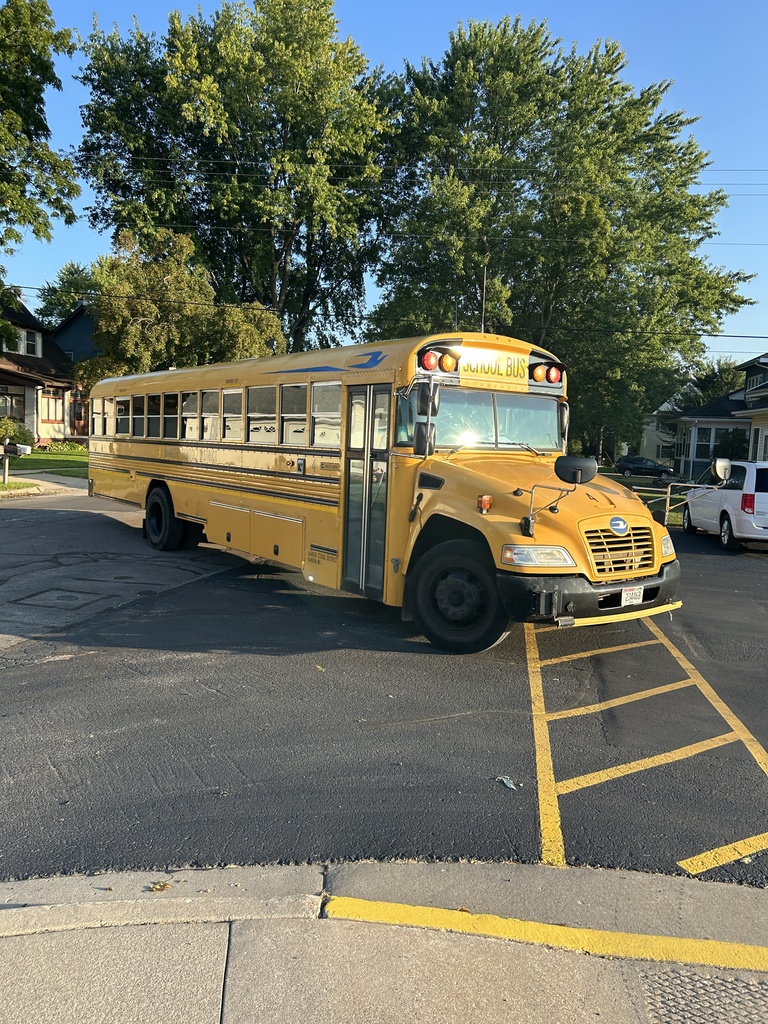 The wheels on the bus go ‘round and ‘round.