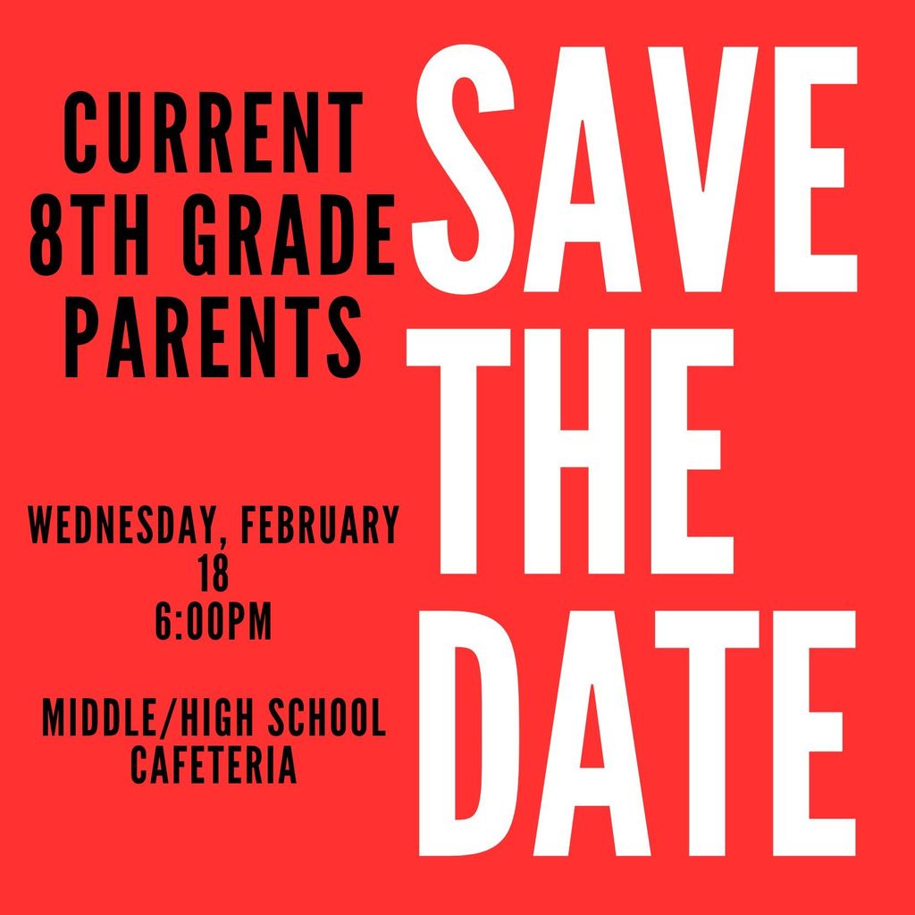 8th Grade Meeting