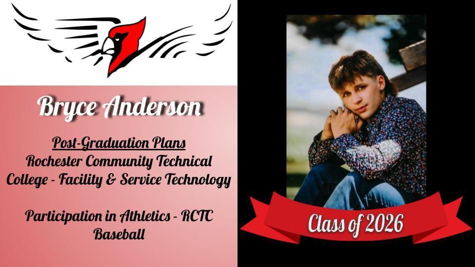 Bryce Anderson Senior Photo