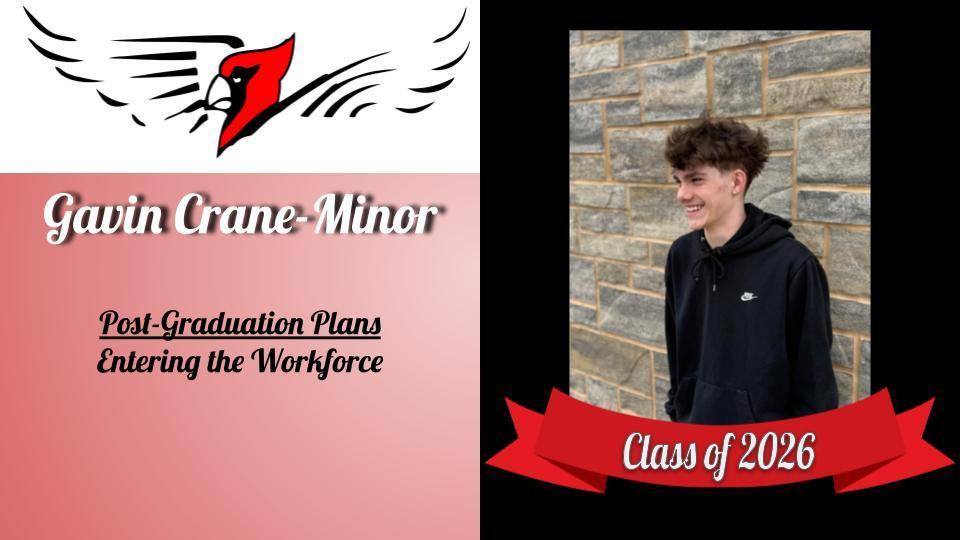 Gavin Crane-Minor Senior Picture