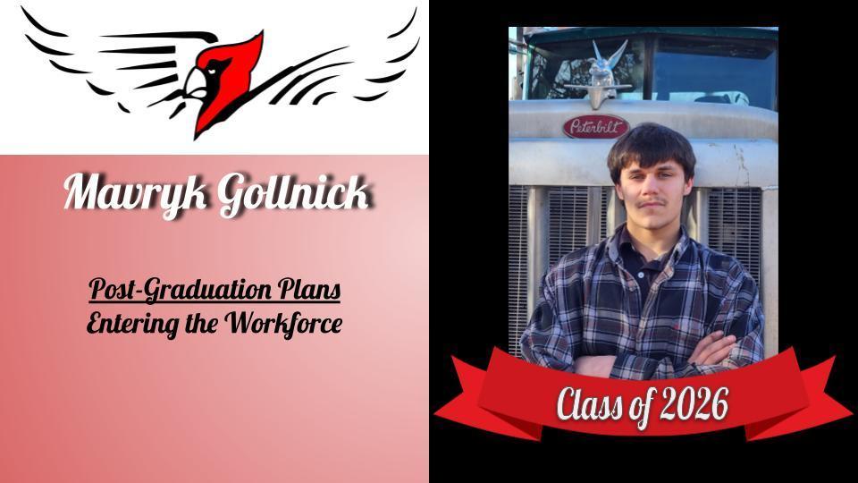 Mavryk Gollnick Senior Picture