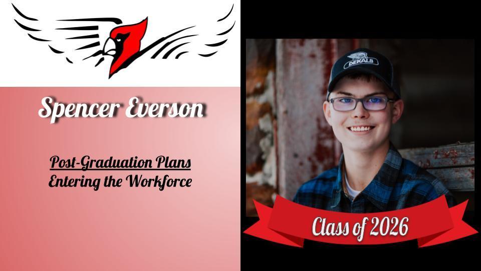 Spencer Everson Senior Picture