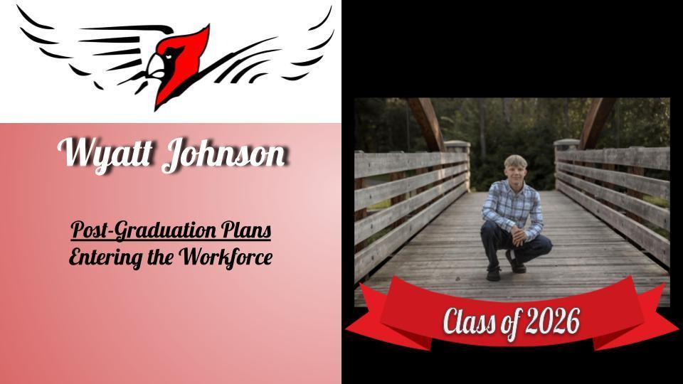 Wyatt Johnson Senior Picture