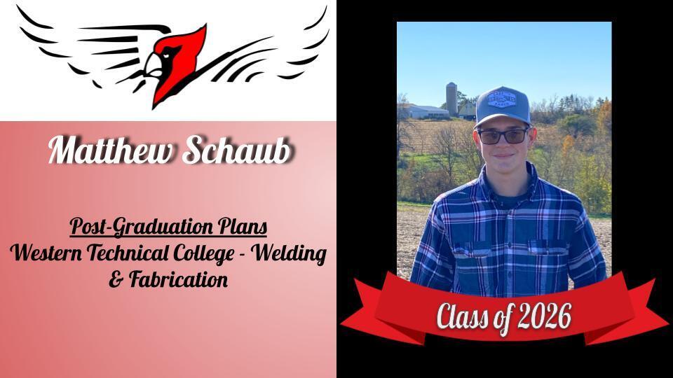 Matthew Schaub Senior Picture