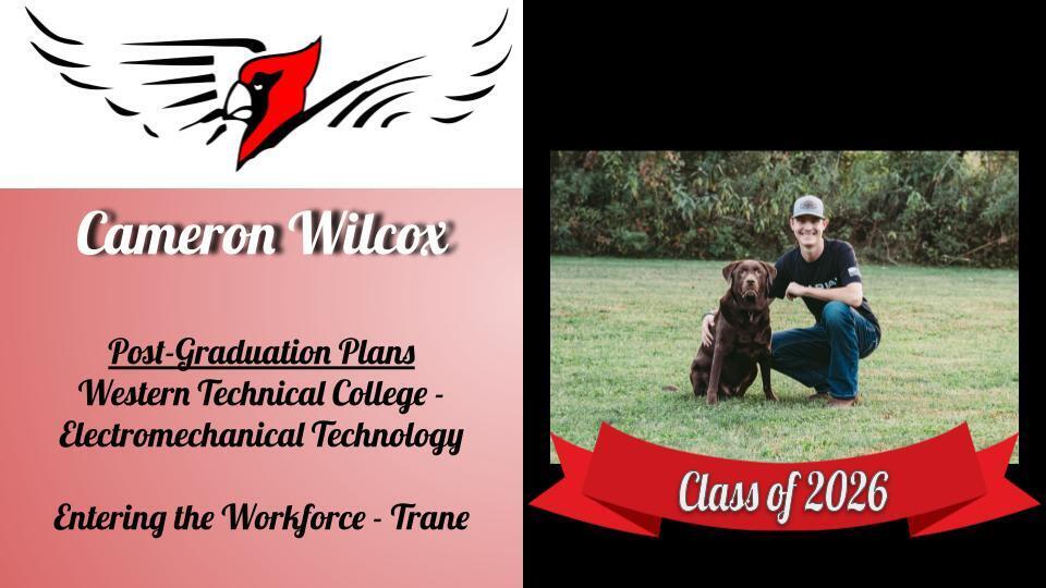 Cameron Wilcox Senior Picture